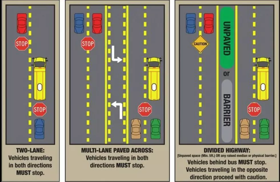 Back to School, Here’s When to Stop For a School Bus