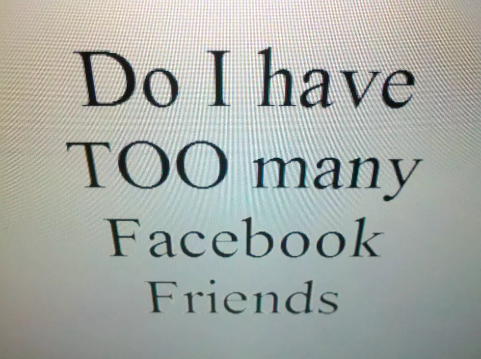 Too Many Facebook Friends Means Too Much Stress